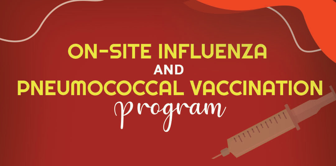DLSUMC Onsite Influenza and Pneumococcal Vaccination